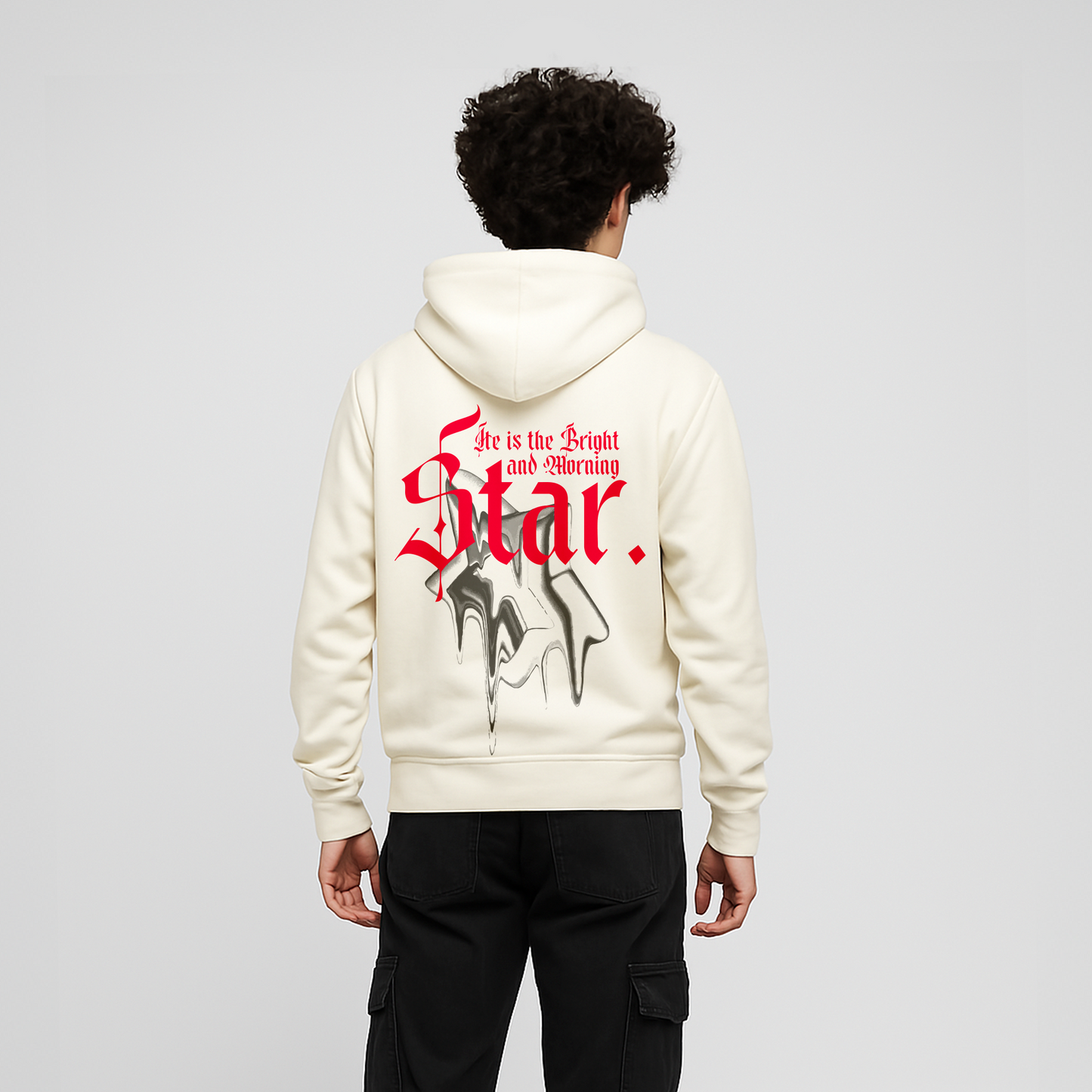 Hoddie Star Cream - Silver Collection